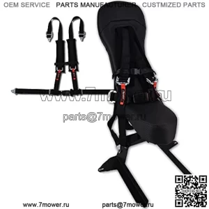Сиденье с отбойником и черным ремнем безопасности для моделей Polaris RZR 2014+RZR 1000 или Turbo