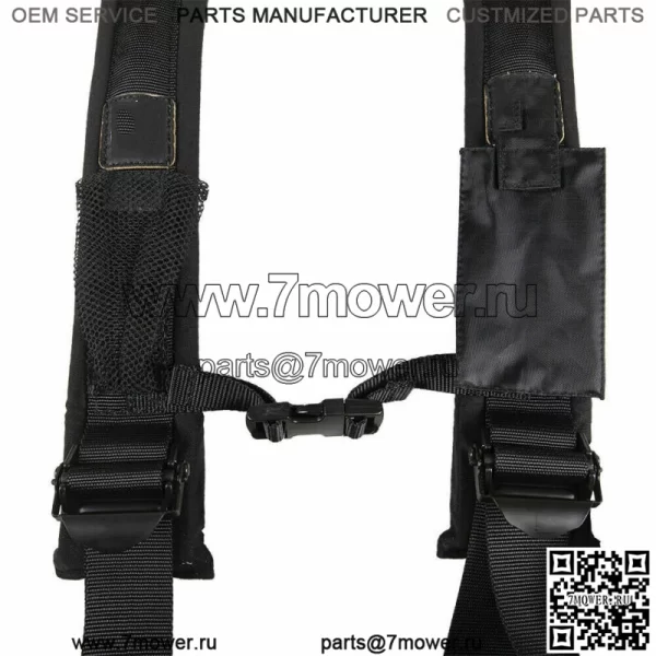 Ремень безопасности Pro Armor, 4-точечный, 2 дюйма, с мягкой подкладкой, черный Polaris RZR XP S 4 1000 ПАРА (Для: более одного автомобиля) - Image 2