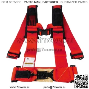 Ремни Pro Armor 4 Point 3 дюйма Can-Am Maverick Commander Defender X3 1000 800 RED (Для: более чем одного автомобиля)