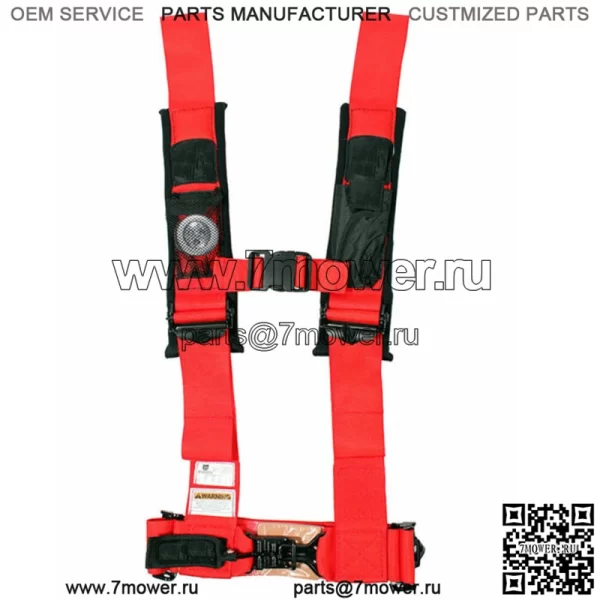 Ремни Pro Armor 4 Point 3 дюйма Can-Am Maverick Commander Defender X3 1000 800 RED (Для: более чем одного автомобиля) - Image 4