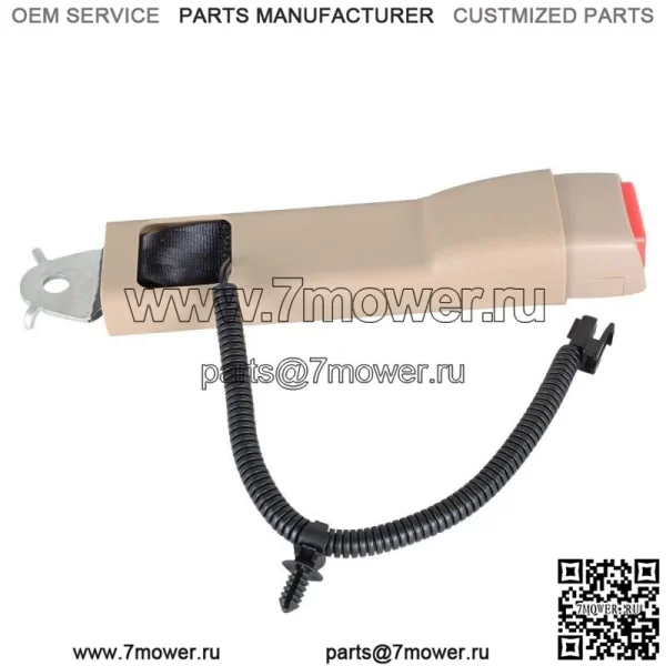 Коричневый конец пряжки ремня безопасности для GMC Sierra 1500 Chevrolet Silverado 1500 2007-2013 гг. - Image 2