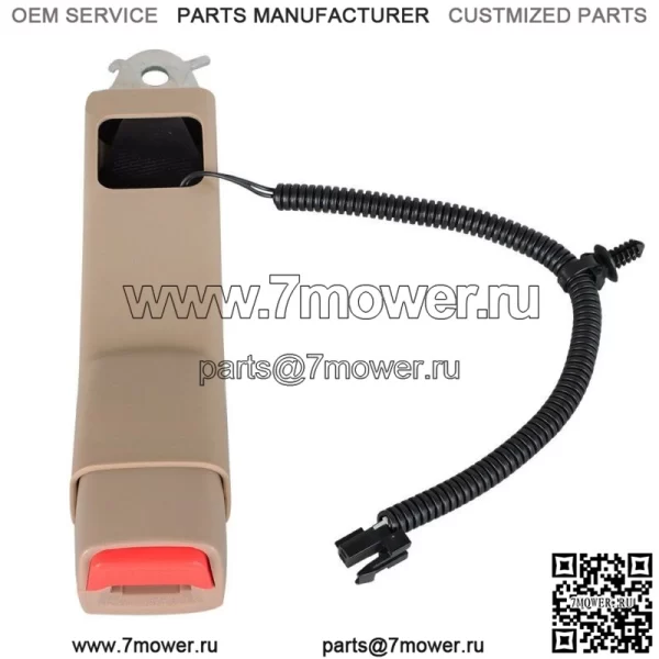 Коричневый конец пряжки ремня безопасности для GMC Sierra 1500 Chevrolet Silverado 1500 2007-2013 гг. - Image 3