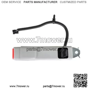 Серый конец пряжки переднего ремня безопасности 19121539 для Cadillac Chevrolet GMC 2007-2013 гг.