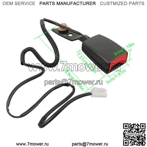 Для Mazda Protege 5 2001-2003 годов, передняя левая пряжка ремня безопасности водителя, замок приемника - Image 3