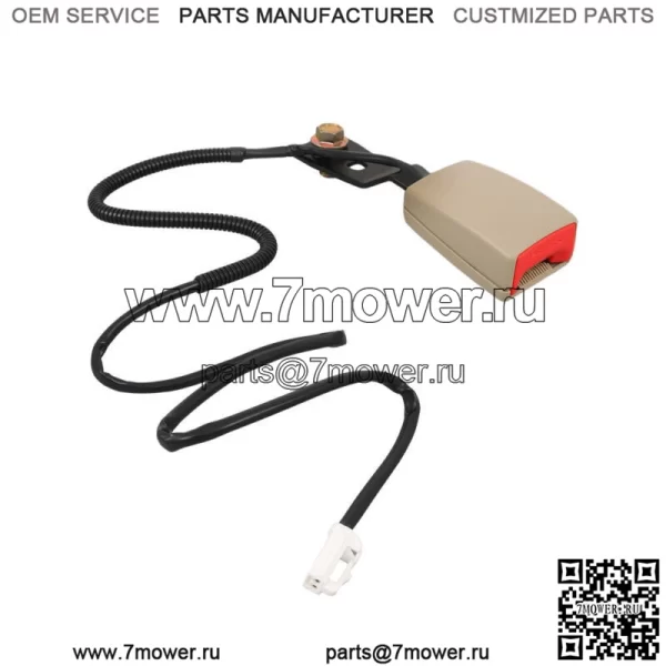 Для Mazda Protege 01-03, передняя левая пряжка ремня безопасности водителя, приемник, бежевый