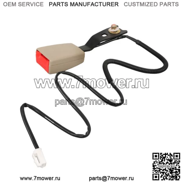 Для Mazda Protege 01-03, передняя левая пряжка ремня безопасности водителя, приемник, бежевый - Image 5