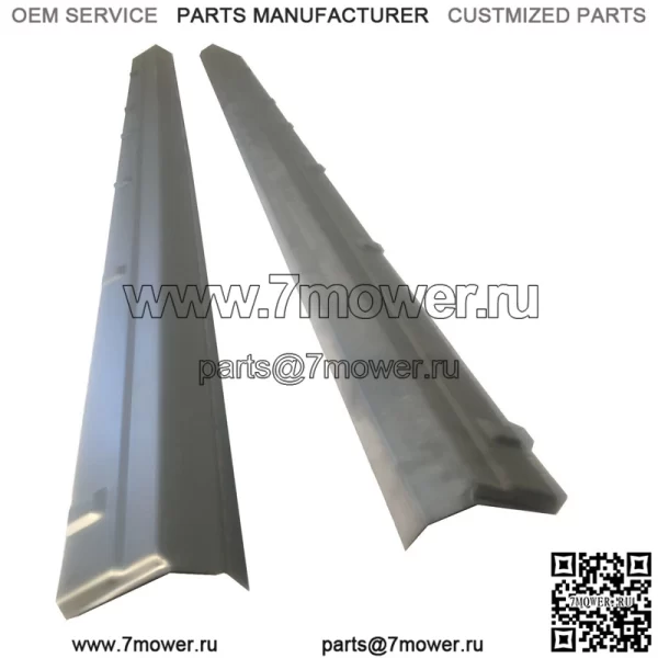 Накладные рокерные панели пикапа Chevy & Gmc 07-13, левая и правая (1 ПАРА) (4-местная кабина экипажа) (Для: более одного автомобиля)