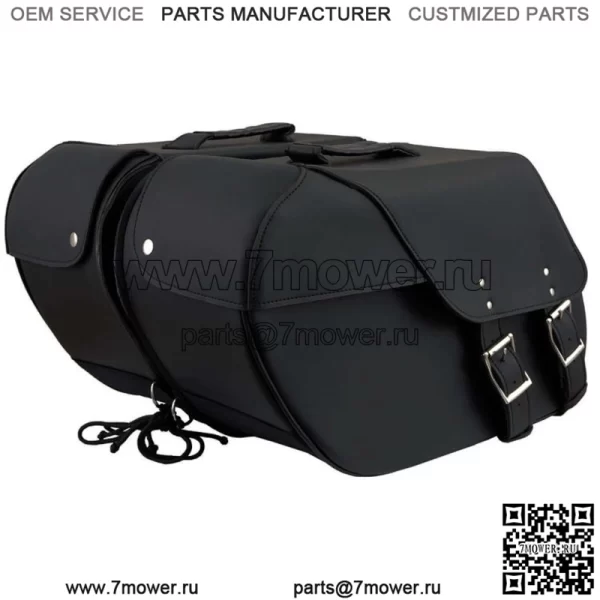 Мотоциклетные седельные сумки, боковые кофры из ПВХ для Harley Davidosn - Image 2