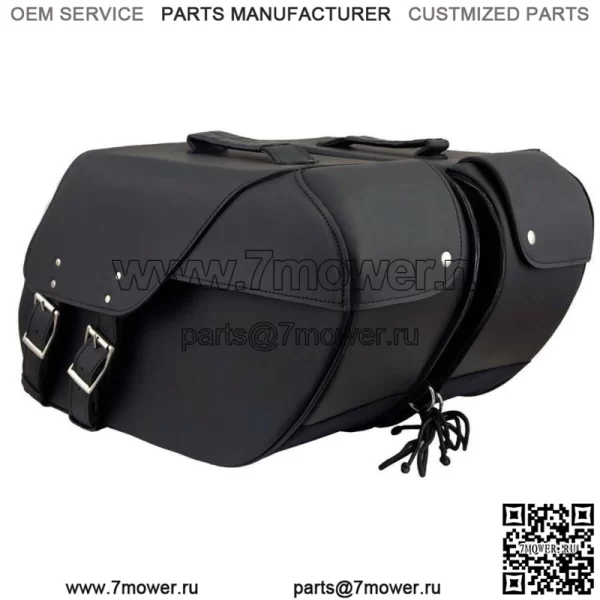Мотоциклетные седельные сумки, боковые кофры из ПВХ для Harley Davidosn - Image 3