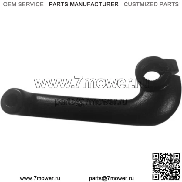 Рычаг переключения передач Drag Gloss Black Toe Harley Sportster XL 04-20 Mid Controls 883 1200 (Для: Harley-Davidson)