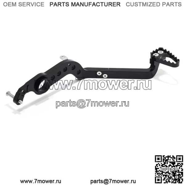 Рычаг и педаль заднего тормоза муфты блокировки для Yamaha Raptor 700 YFM700 2006-2023 гг.