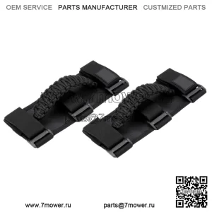 UTV 1,5–2 дюйма, поручни, черные ручки для Polaris RZR Ranger Can Am Honda (подходит: Yamaha Rhino 660)
