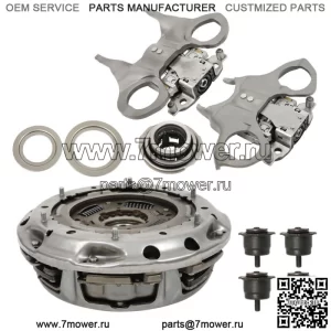 Комплект вилки с двойным сцеплением для Ford Focus Fiesta 2012-2019 6DCT250 DPS6