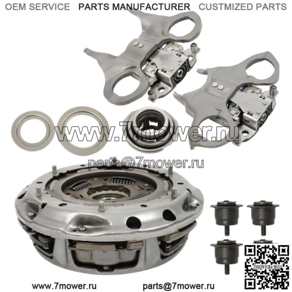 Комплект вилки с двойным сцеплением для Ford Focus Fiesta 2012-2019 6DCT250 DPS6