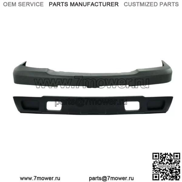 Накладка на передний бампер + обшивка для Chevrolet Silverado 2500HD 3500HD 2003-2006 гг. (Для: более одного автомобиля)