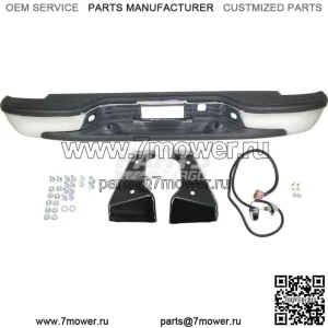 Новый задний бампер в сборе подходит для Chevrolet Silverado 1500 1999-2006 годов 12496087 (для: более одного автомобиля)