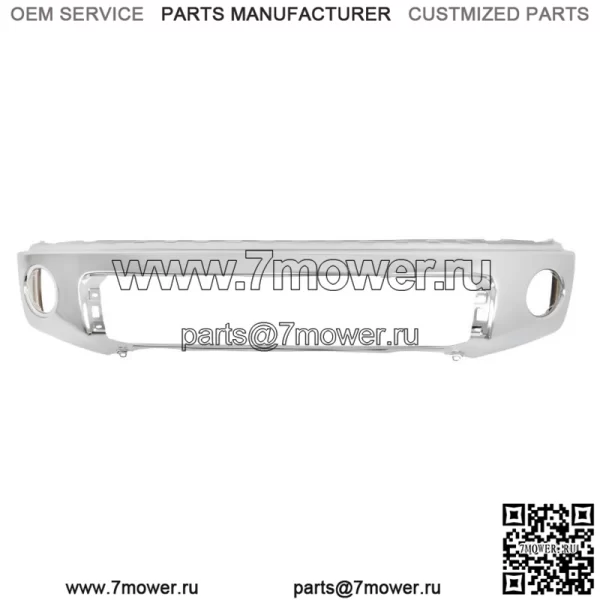 Передний бампер из хромированной стали для Toyota Tundra 2007, 2008, 2009, 2010, 2011-2013 годов - Image 5