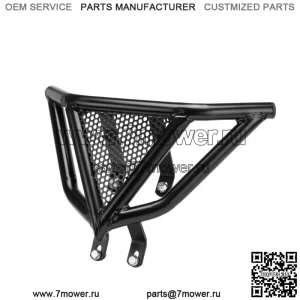 Для Yamaha 700 700R ATV железный поручень на переднем бампере, черный 2006-2024 (для: более одного автомобиля)