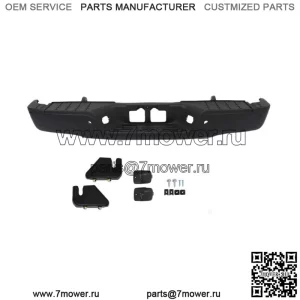 Задний подножка для Toyota Tundra 2007-2013 годов в сборе с отверстиями для датчика парковки, черный