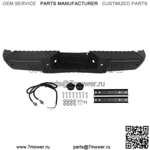Задний подножной бампер для Ford F-250 F-350 F-450 Super Duty 2008-2016 годов с отверстиями для датчиков