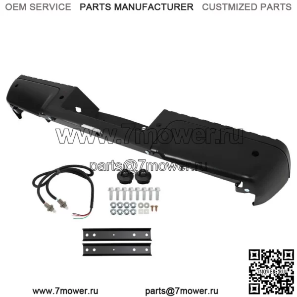 Задний подножной бампер для Ford F-250 F-350 F-450 Super Duty 2008-2016 годов с отверстиями для датчиков - Image 3
