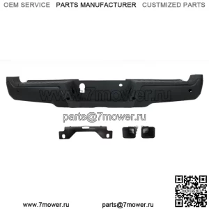 Задний подножка для Ford F250 F350 Super Duty 2017-2019 гг. с отверстиями для датчиков, черный