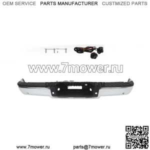 Хромированный задний бампер в сборе для Ford F150 2006-2008 годов с системой помощи при парковке
