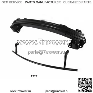 Для Dodge Journey 2009-2020 стальная грунтованная усиленная ударная планка переднего бампера