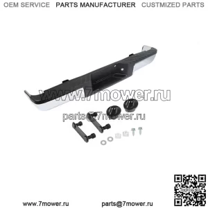 Задний подступенчатый бампер в сборе для Ford F150 2009-14, полная хромированная сталь FO1103160