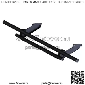 Задний бампер с двойной трубкой, черный John Deere Gator XUV 835 865 EMR ALL (Для: более одного автомобиля)