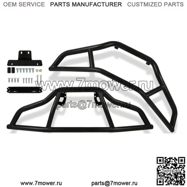 Для 2014-2023 Polaris Sportsman 450 570 ETX комплект переднего и заднего защитного бампера (для: Polaris)