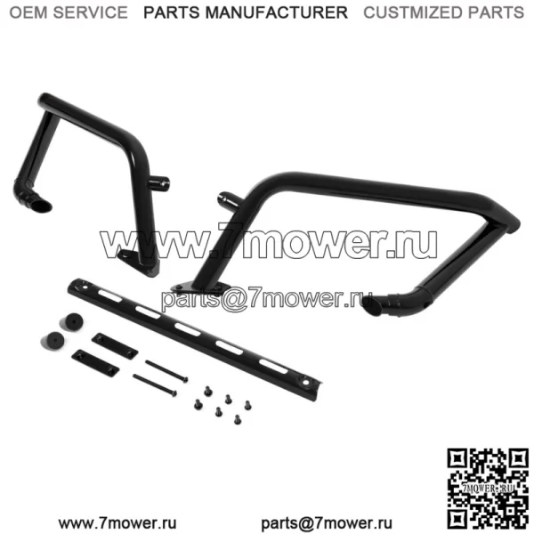 Для Polaris Ranger Crew 1000/XP 1000 2018-2024, стальной бампер для передней щетки (для: Polaris) - Image 4