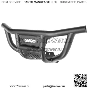 Передний бампер с лебедкой для Polaris RZR XP Turbo S (2018+) — черный