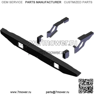 #101900 Полноразмерный задний бампер Polaris Ranger XP1000