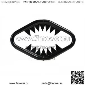 Polaris Predator 500 2003-07 АЛЮМИНИЕВЫЙ БАМПЕР JAWS МАТОВЫЙ ЧЕРНЫЙ JS401-MBK (Для: Polaris)