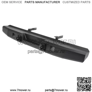 Задний бампер стальной с отверстиями для фонарей для Polaris Ranger 1000/XP 1000 2018-2024, новый (для: Polaris)