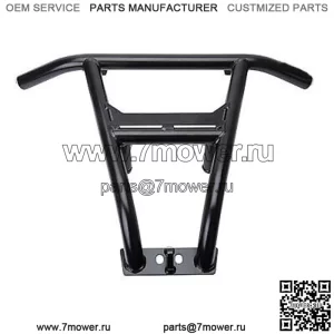 Ударный передний бампер, черный для POLARIS RZR S 900 EPS 2015-2020 (Для: Polaris)