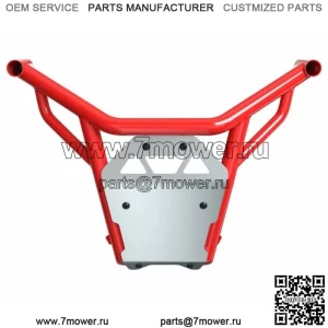Оригинальный задний бампер Pre Runner Polaris RZR Turbo R 2022, красный 2884358-293