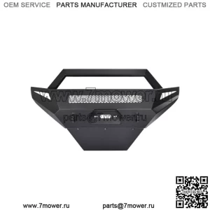 Толстый передний бампер с пластиной лебедки подходит для Polaris Ranger 1000 2018-2023 гг. (Для: Polaris)
