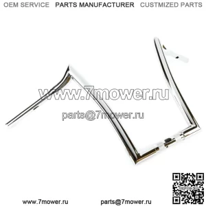 Руль Factory 47 Signature Ape Hanger 16 дюймов 1-1/4 дюйма, хромированный Harley FLTR 15-22 (для: Harley-Davidson)