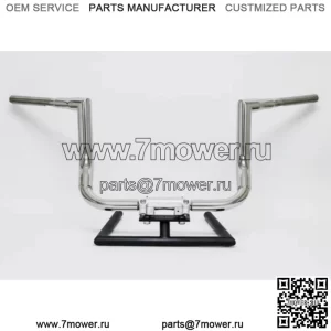 Полированные 10-дюймовые рули KST Kustoms Patriot Bagger Harley Touring Batwing (для: Harley-Davidson)
