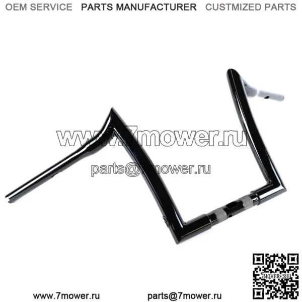 Руль Factory 47 Signature Ape Hanger 12 дюймов 1-1/4 дюйма черный Harley FLTR 15-22 (для: Harley-Davidson)