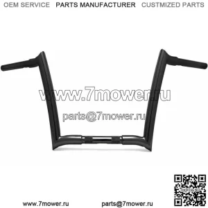 Руль Paul Yaffe Black 12 OEM Monkey Ape Bar Harley Touring Road King Glide (Для: Harley-Davidson)