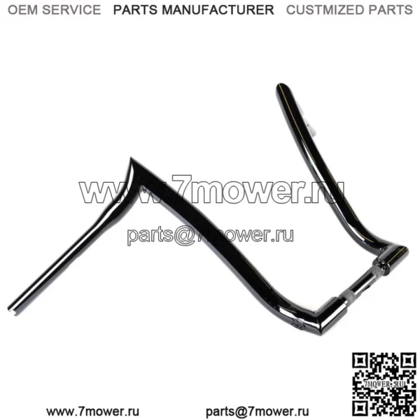 Руль Factory 47 Nomad Ape Hanger 1,5 16 дюймов, черный глянцевый Harley Softail (для: Harley-Davidson)