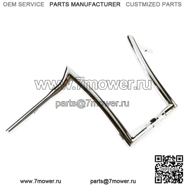 Руль Factory 47 Signature Ape Hanger 14 дюймов 1-1/4 дюйма, хромированный Harley FLTR 15-22 (для: Harley-Davidson)