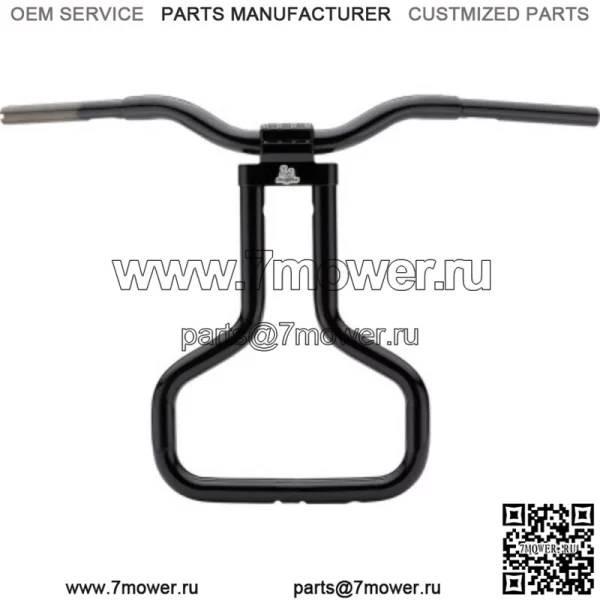 LA Choppers 1 1/4" 18" Black Kage Fighter Руль с Т-образным стержнем Harley Road Glide 15+ (Для: Harley-Davidson)