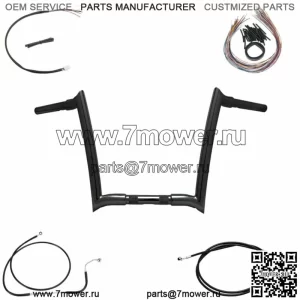 Комплект OEM Yaffe Black 12" Monkey Bars 2013 Harley Road King Glide CVO ABS (Для: Harley-Davidson)