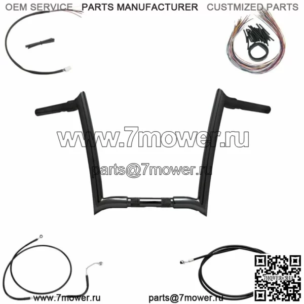 Комплект OEM Yaffe Black 12" Monkey Bars 2013 Harley Road King Glide CVO ABS (Для: Harley-Davidson)