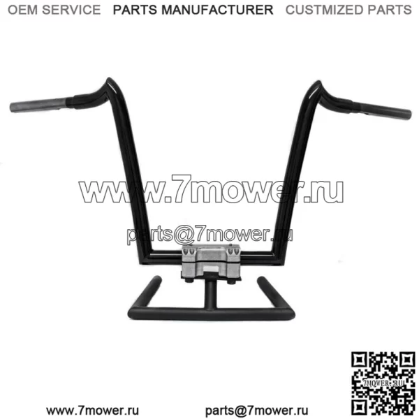 KST Kustoms Satin Black 16" Рули Renegade на руль Harley FLTR Softail Dyna XL (Для: Harley-Davidson)