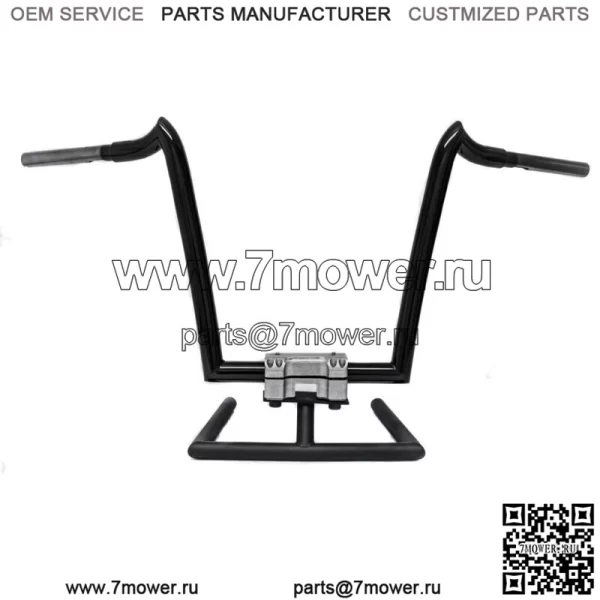 14-дюймовые рули Renegade KST Kustoms Gloss Black Harley FLTR Softail Dyna XL (Для: Harley-Davidson)